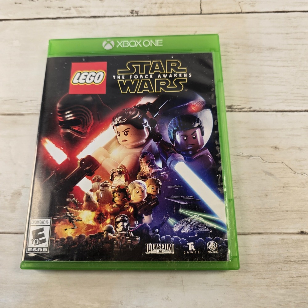 LEGO Star Wars The Force Awakens Xbox One Video Game Disc Original Case